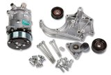Holley LS Engine Swap Accessory Drive Systems 20-141 Pulley Sets, Serpentine, System, Sanden 508 A/C Only, Chevy, V8, Kit thumbnail 1