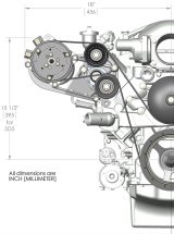 Holley LS Engine Swap Accessory Drive Systems 20-141 Pulley Sets, Serpentine, System, Sanden 508 A/C Only, Chevy, V8, Kit thumbnail 2