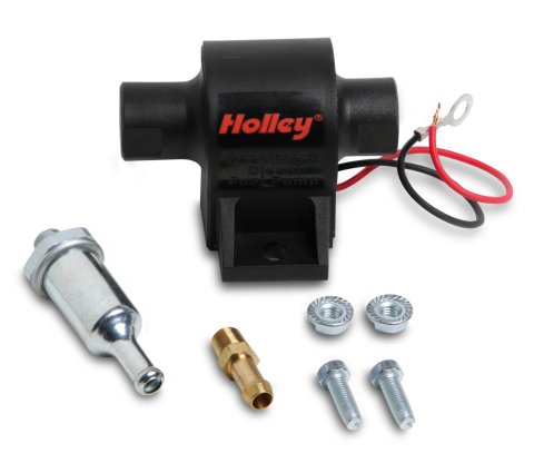 Holley Mighty Mite Electric Fuel Pumps 12-427 Pumps, Mite, Electric, 7 psi, 32 gph Free Flow Rate, 1/8 in. NPT Female Threads Inlet/Outlet, Each thumbnail 1