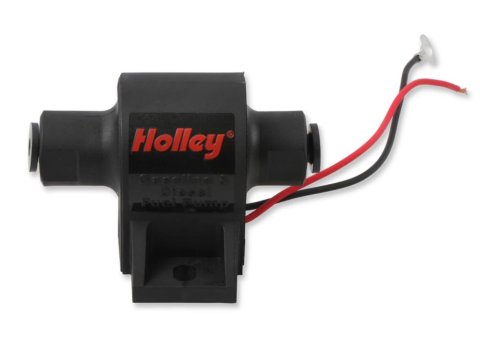 Holley Mighty Mite Electric Fuel Pumps 12-427 Pumps, Mite, Electric, 7 psi, 32 gph Free Flow Rate, 1/8 in. NPT Female Threads Inlet/Outlet, Each thumbnail 3