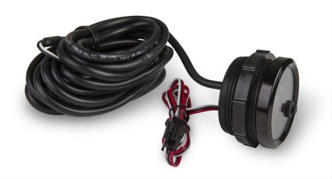 Holley EFI Analog Display Gauges 553-133 Gauges, EFI, Fuel Level, Empty-Full, Analog, Electric Sending Unit, 2 1/16 in. Diameter, Full Sweep, Programmable, Black Face, Red Needle, Each thumbnail 2