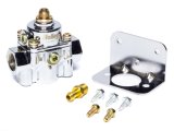 Holley Adjustable Fuel Injection Regulators 12-882 Pressure Regulators, Die-Cast EFI By-Pass, Adjustable, 15-60 psi, Return Type, Inline, 3/8 in.-NPT Ports, 1/8 in.-NPT Gauge Ports, Aluminum, Each thumbnail 2