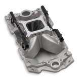 Holley EFI Intake Manifolds 300-260 Manifolds, Fuel Injected, EFI, Multi-port, Aluminum, Natural, Single-plane, Plenum, 4150 Square Bore Mounting Flange, Chevy, Small Block, Each thumbnail 1