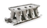 Holley Ford Hi-Ram Carbureted Intake Manifold Bases 300-275 Manifolds, Ford, Hi-Ram, Base Only, Tunnel Ram, 1,500-7,000 RPM Range, Aluminum, Satin, Ford, 4.7L, 5.0L, Windsor, 8.20 in. Deck Height, Each thumbnail 3