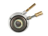 Holley Throwout Bearings 319-100 Bearings, T-56, Release Bearing, Replacement, Hydraulic, Cast Aluminum, Black Powdercoated, Factory Connections, Chevy, Pontiac, Each thumbnail 1