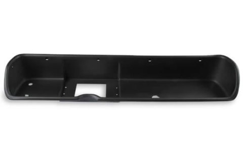 Holley EFI 7 in. Dash Bezels 553-306 Panels, EFI, Bezel, 5/32 in.Thick, ABS Material, Black Matte Finish, Chevy, Chevelle, Each