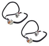 Holley Ignition Coil Extension Harnesses 558-326 Wiring Harnesses, EFI, LS Harness, 36 in. Long, OE Connectors, Plug & Play, Techflex F6 Loom, Chevy, 4.8-70L, Pair thumbnail 1