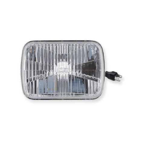 Holley RetroBright LED Headlights LFRB130 Headlight Conversion, RetroBright, Style, Sealed Beam, Rectangular, 5 in. x 7 in. Housing, Classic White, High and Low Beam, 3,000K Bulb, Each
