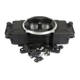 Holley Terminator X Stealth 4150 EFI Throttle Bodies 534-308 Bodies, X, EFI, Cable Actuation, Air Valve, for MPFI Manifolds, Cast Aluminum, Black Finish, GM TPS Sensor, Each thumbnail 3