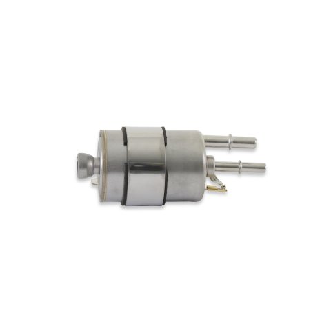 Holley EFI GM-Style Fuel Filter Regulators 162-590 Pressure Regulators, GM EFI, Inline, Stainless Body, 0.375 in. Inlet, 5/16 in. and 3/8 in. Outlets, Quick-Connect, 5 micron, Paper Filter, Each thumbnail 5