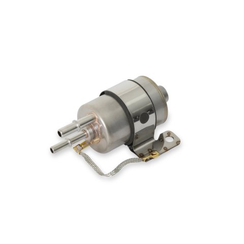 Holley EFI GM-Style Fuel Filter Regulators 162-590 Pressure Regulators, GM EFI, Inline, Stainless Body, 0.375 in. Inlet, 5/16 in. and 3/8 in. Outlets, Quick-Connect, 5 micron, Paper Filter, Each thumbnail 6