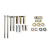 Holley EFI Crank Trigger Kits 556-174 Triggers, 12-1X LS, Hall Effect, 8 in. Diameter, Aluminum, Silver, Adjustable Bracket, Black, 3-wire Pickup, Gen III, IV, LS, Kit thumbnail 2