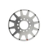 Holley EFI Crank Trigger Kits 556-174 Triggers, 12-1X LS, Hall Effect, 8 in. Diameter, Aluminum, Silver, Adjustable Bracket, Black, 3-wire Pickup, Gen III, IV, LS, Kit thumbnail 3
