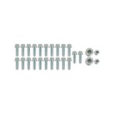 Holley Intake Manifold Hardware Kits 300-927 Kits, Bolts, Plenum Top, Installation, Silver, with Plugs, for Coyote Hi-Ram, Lo-Ram, Intakes, Ford, 5.0L, Kit thumbnail 2