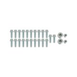 Holley Intake Manifold Hardware Kits 300-927 Kits, Bolts, Plenum Top, Installation, Silver, with Plugs, for Coyote Hi-Ram, Lo-Ram, Intakes, Ford, 5.0L, Kit thumbnail 5