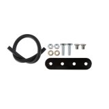 Holley EFI Fuel Pulse Dampers 12-1009 System Dampers, Billet Aluminum, Black Anodized, 40-100 psi, -8 AN Female Threads Inlet/Outlet, Standard Range, Each thumbnail 3