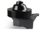 Holley Short Spacer Power Steering Brackets 97-267BK Alternator and Brackets, Bracket with Spacer, Cast Aluminum, Black Finish, GM LT5 System, Dry Sump Only, Each thumbnail 4