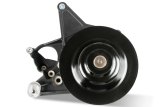 Holley Short Spacer Power Steering Brackets 97-267BK Alternator and Brackets, Bracket with Spacer, Cast Aluminum, Black Finish, GM LT5 System, Dry Sump Only, Each thumbnail 7