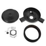 Holley RetroFilter Drive-By-Wire Air Cleaners 120-521 Cleaners, Retrofilter, Drive-By-Wire, 14 in. Round, Dual Snorkel, Aluminum, Black, Cotton Gauze Filter, Red, GM LS 4-Bolt 92mm Throttle Body, Kit thumbnail 2