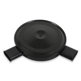 Holley RetroFilter Drive-By-Wire Air Cleaners 120-521 Cleaners, Retrofilter, Drive-By-Wire, 14 in. Round, Dual Snorkel, Aluminum, Black, Cotton Gauze Filter, Red, GM LS 4-Bolt 92mm Throttle Body, Kit thumbnail 5