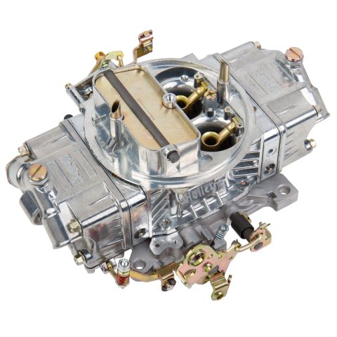 Holley 4150 Double Pumper Carburetors 0-4777S Carburetors, Model 4150, Pumper, 650 cfm, 4-Barrel, Square Bore, Manual Choke, Mechanical Secondaries, Dual Inlet, Shiny Finish, Each thumbnail 9