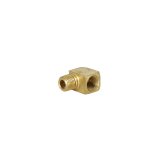Holley Fuel Pressure Gauge Fittings 26-69 Fitting, Brass, 90 Degree Elbow, 1/8 in. NPT Male, 1/8 in. NPT Female, Each thumbnail 2
