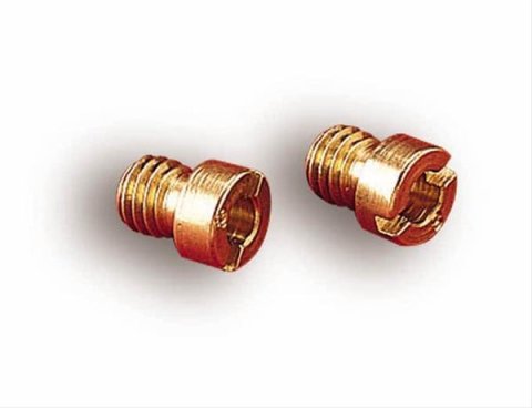 Holley Emulsion Bleed Kits 36-322 Carburetor Jets, Tuning, 6-32 Thread, Brass, Sizes 0.020 in., 0.031 in., 0.040 in., 0.046 in., 0.052 in., Blank, 10-each, Kit