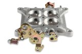 Holley Replacement Throttle Base Plates 112-122 Carburetor Plates, Replacement, Plate, Cast Aluminum, Assembly, for 0-80496-1, 0-80457S, Each thumbnail 2