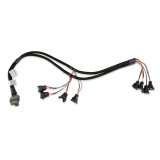 Holley EFI Systems Wiring Harnesses 558-200 Harness, EFI, V8 Over Manifold, Bosch Injector Harness, for Avenger, Dominator, HP Systems, Chrysler, GM, Cylinder Orientation, Kit thumbnail 3