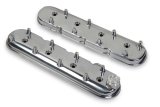 Holley Aluminum LS Valve Covers 241-90 Covers, LS, Centerbolt, Plain Top, Cast Aluminum, Polished, Baffled, Chevy, LS, 4.8L, 5.3L, 5.7L, 6.0L, 6.2L, 7.0L, Pair thumbnail 6