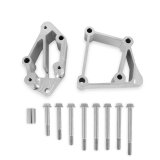 Holley LS Engine Accessory Drive Kits 21-3 Bracket Spacer Kits, Aluminum, Natural Finish, Long Alignment, Chevy, Small Block LS, Each thumbnail 3