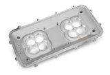 Holley EFI LS Mid-Rise Intake Manifolds 300-126 Manifolds, EFI, Mid-Rise, Cathedral Port Head, Multi-port, 92mm Bore, Standard Deck, Aluminum, Satin Finish, Chevy, 4.8-6.0L, Each thumbnail 3
