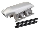 Holley EFI LS Mid-Rise Intake Manifolds 300-126 Manifolds, EFI, Mid-Rise, Cathedral Port Head, Multi-port, 92mm Bore, Standard Deck, Aluminum, Satin Finish, Chevy, 4.8-6.0L, Each thumbnail 8