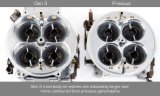 Holley Gen 3 Ultra Dominator Carburetors 0-80902BK Carburetors, Dominator, 1,050 cfm, 4-barrel, Mechanical Secondaries, Dual Inlet, Black and Shiny Finish, Annular Booster, 2-circuit, Each thumbnail 9
