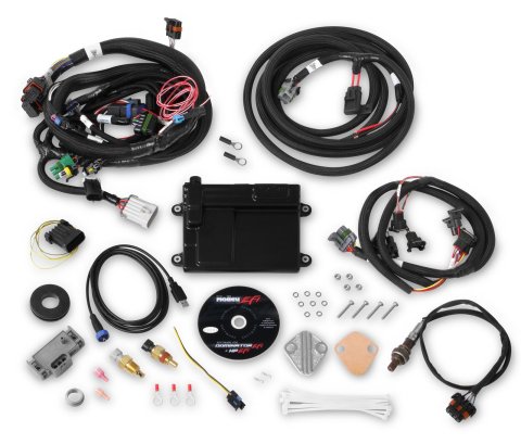 Holley HP EFI ECU and Harness Kits 550-606N Engine Management Systems, EFI, Harness, Up to 16-Injectors, 8-Coils, Four Digital Inputs, NTK O2, Wideband, CANBUS, Ford, Multi-Point, Kit
