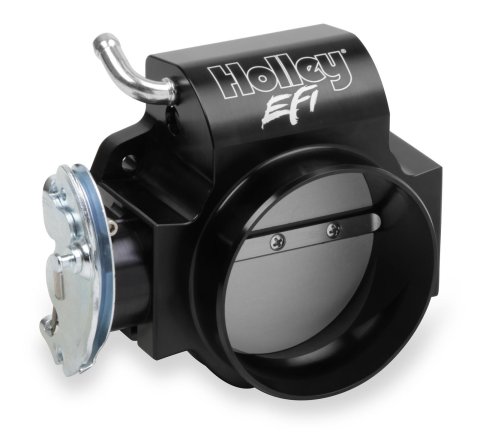 Holley LS Throttle Bodies 112-589 Bodies, Style, Multi-Port Injection, Cable Actuated, 90mm Bore, Billet Aluminum, Black Anodized, Chevy, 4.8-7.0L, Based, Each