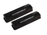 Holley Track Series Valve Covers 241-286 Covers, Series, Centerbolt, Tall, Chevrolet Logo, Fabricated Aluminum, Black Gloss, Baffled, Chevy, 5.0L, 5.7L, Pair thumbnail 2
