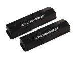 Holley Track Series Valve Covers 241-286 Covers, Series, Centerbolt, Tall, Chevrolet Logo, Fabricated Aluminum, Black Gloss, Baffled, Chevy, 5.0L, 5.7L, Pair thumbnail 3