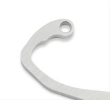 Holley Billet Fuel Pressure Regulator Brackets 20-259 Mounts, Bracket, Pressure, Aluminum, Clearcoat Anodized, Universal Design, for Model 4150, 4160 Series, Each thumbnail 1