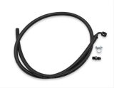 Holley LS Steam Vent Kits 26-552 Engine Coolant Crossover, Vent, Aluminum, Black Anodized, Chevy, Small Block, Kit thumbnail 4