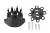 Holley Distributor Caps 566-105 Caps, EFI, Replacement, Dual-Sync Cap, Male/HEI, Screw Down, Stainless Contacts, Rynite, Black, Small Diameter, with Retainer, Each thumbnail 3