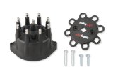 Holley Distributor Caps 566-105 Caps, EFI, Replacement, Dual-Sync Cap, Male/HEI, Screw Down, Stainless Contacts, Rynite, Black, Small Diameter, with Retainer, Each thumbnail 5