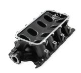 Holley Ford 351W Hi-Ram EFI Intake Manifold Bases 300-244BK Manifolds, Ford, EFI, Base Only, Multi-port, 1,500-7,000 RPM Range, Cast Aluminum, Black Finish, Ford, 5.8L, Windsor, Each thumbnail 7