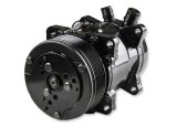 Holley LS Engine Swap Accessory Drive Systems 20-137BK Systems, Swap, Serpentine, Black, Air Conditioning Pulley, Compressor, Tensioner, Chevy, LS, 4.8-7.0L, Kit thumbnail 3