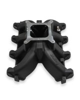 Holley LS Split Design Carbureted Intake Manifolds 300-256BK Manifolds, Design, Carbureted, Cathedral Port Head, Single Plane, 4-barrel, Square Bore, Aluminum, Black Finish, Chevy, 4.8-6.0L, Each thumbnail 2