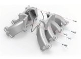 Holley LS Split Design Carbureted Intake Manifolds 300-256BK Manifolds, Design, Carbureted, Cathedral Port Head, Single Plane, 4-barrel, Square Bore, Aluminum, Black Finish, Chevy, 4.8-6.0L, Each thumbnail 6