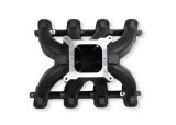 Holley LS Split Design Carbureted Intake Manifolds 300-256BK Manifolds, Design, Carbureted, Cathedral Port Head, Single Plane, 4-barrel, Square Bore, Aluminum, Black Finish, Chevy, 4.8-6.0L, Each thumbnail 8
