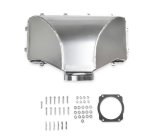 Holley EFI LS Fabricated Hi-Ram Intake Manifold Tops 300-284 Manifolds, Fabricated, Hi-Ram, Throttle Body, Top Only, 95mm Bore, Aluminum, Black, Chevy, LS, 4.8L, 5.3L, 5.7L, 6.0L, 6.2L, 7.0L, Kit thumbnail 1