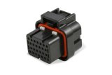 Holley Wiring Harness Connectors 570-348 Weatherproof Connectors, EFI, J4 Input/Output Connector, OEM Style, Black Plastic, includes Pins, Seals, TPA, Kit thumbnail 6