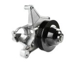 Holley Short Spacer Power Steering Brackets 97-253 Bracket, Replacement, GM, Gen V, LT4, Dry-Sump Only, and Accessory Bracket, Spacer, Cast Aluminum, Satin Finish, Each thumbnail 2